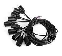 BRRNOO Plafonnier Cintre Luminaires STYLE VINTAGE Suspension Support 10 Tête Industrielle pour la Décoration de la Maison