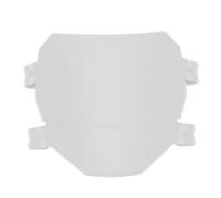 BRRNOO Plaque Numéro Avant de Moto Tout Terrain, Cache Pare Brise de Remplacement for Light Bee sur Ron Talaria Sting MX3 R MX4 MX5 XXX (White)
