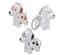 Brrnoo Porte-clés Souvenir Commémoratif pour Poils d'animaux, Bouteille Transparente avec Couvercle à Pression sécurisé pour la Collection de Poils de Chien et de Chat, Design Compact