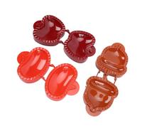Brrnoo Presse à Chaussons, Moule à Pâte pour Mini Feuilletés 3 Formes for