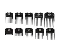 Brrnoo Protections Magnétiques pour Tondeuse à Cheveux, 10 Tailles, Conception Ergonomique en Arc avec Support de Rangement pour Master Clipper