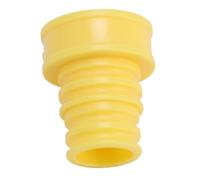 Brrnoo Pulvérisateur de Douche à Bouteille d'eau Portable Léger, Capuchon D'arroseur à Bouteille d'eau, Idéal pour Le Camping, Les Voyages et L'usage Extérieur, avec des Anneaux de (Yellow)