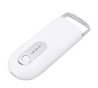 Brrnoo Recourbe-Cils Chauffant, Recourbe-Cils électrique avec 2 Réglages de Chaleur Réglables, Forme Incurvée 3D, Rembourrage en Silicone Liquide, pour des Relevés Effort, Bouclage (WHITE)