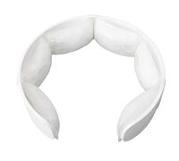 Brrnoo Refroidisseur de Cou D'anneau Glace D'enveloppe Refroidissement avec la Conception Ergonomique PCM pour le Soulagement Chaleur Bureau Voyage en Plein Air (WHITE)