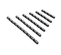 Brrnoo Règle de Chaîne de Jeu Règle de Mouvement Articulée de Mesure Flexible Échelle de 1 Pouce Outil de Mouvement de Jeu de Table en ABS Pliable segmenté avec Mesure de Distance