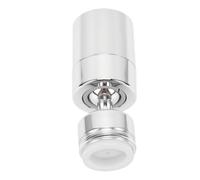 BRRNOO Régulateur de Débit Rotatif pour Robinet, Bec Orientable à Double