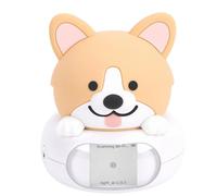 Brrnoo Robot de Bureau AI, Compagnon d'apprentissage Intelligent, Chatbot avec Verrouillage pour Enfants, Commandes Vocales pour la Maison, Veilleuse de Chevet (Chienne)
