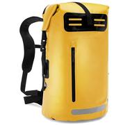 Brrnoo Sac à Dos étanche, Sac à Dos de Pêche, Sec, étanche pour Kayak, à, Sec pour Voyage, Natation, Bateau, Kayak, Camping et Plage (Yellow)