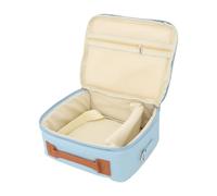 Brrnoo Sac de Caméra, Petit Sac Photo avec Bandoulière de Grande capacité Tampon épaissie à Caméra Numérique Réglable pour CP910 1200 1300 DSLR (Blue)