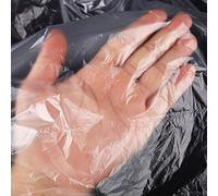 Brrnoo Schauls de Nettoyage de Cheveux Jetables Doux 100 Pc, Coussin de Film en Plastique pour la Teinture des Cheveux, la Coloration des Cheveux, la Coupe des Cheveux, Vous Donnez une