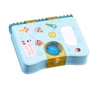 Brrnoo Scrapbook pour Enfants, Kit de Scrapbooking pour Enfants pour Filles Fun Surprise Box Boîte de Bijoux Diary Girl Magical Surprise Book Secret Kids Stationary Set for Girls Princess Magical