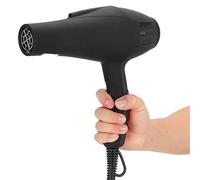 BRRNOO Sèche-cheveux Professionnel 2400W pour Salon avec Cordon Long | Design Ionique Léger, Double Réglage de Chaleur et de Vitesse, Filtre Amovible, Fonctionnement Silencieux, Crochet Mural,