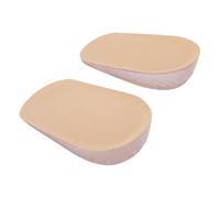 BRRNOO Semelle Intérieure en Silicone pour Augmentation de la Hauteur, Conception Ergonomique, Absorbant les Chocs, Chaussures D'ascenseur Confortables, Semelles Intérieures pour Hommes (2,5 cm)