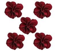 Brrnoo Set de 5 Aimants à Ongles Forme Fleur avec Base Magnétique Rainurée pour Décoration, 6 Couleurs Disponibles, Pose Facile, Retrait Pratique (406)