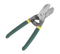 Brrnoo Snips en étain, Allemagne Type Manuel en Acier Snips en Métal Ciste-traits Tin pour Couper la Feuille en Métal, Coupe-Tôle Coupe-Tôle de Coupe en Tôle de Coupe pour Tôlerie, Aluminium (10