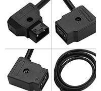 Brrnoo Splitter DTAP, Appuyez sur D Tap Tap Hub Adapter D B Type Male Power Male to Female Câble 'Extension de Puissance pour Anton Bauer V Mount