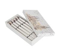 Brrnoo Stylo de Calligraphie, Stylos de Calligraphie avec Boîte de Rangement Boîte en Bois Handle DIP Home Office Art Paint Fountain Pen Set In Encre pour l'écriture (#3)