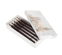 BRRNOO Stylo de Calligraphie, Stylos de Calligraphie pour écrire, Plume avec Boîte de Rangement, Poignée en Bois, Plume, Maison, Bureau, Peinture Artistique, Ensemble de de pour l'écriture, la