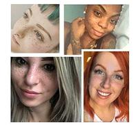 BRRNOO Stylo de Simulation de Taches de Rousseur, Maquillage Longue Durée pour Taches de Rousseur Artificielles, avec 2 Couleurs Marron Clair et Marron foncé pour la liberté de Franchise (Couleur