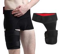 Brrnoo Support à l'aine, Soutien de l'articulation de la Hanche soulagement de la Douleur orthèse de Compression orthèse de Soutien de l'aine avec Ceinture réglable pour Femmes et Hommes