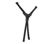 Brrnoo Support de Casque, Support de Menton de Casque, Accessoires de de Moto, Empêche Le Glissement, de Caméra de de Moto, de Menton de, Sangle Réglable pour 7 6 5 (Black)