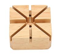 Brrnoo Support de Réparation de Bracelet de Montre en Bois de Caoutchouc, Léger et Robuste, Outil de Support de Réparation de Bracelet de Montre pour la Maison et le Magasin de