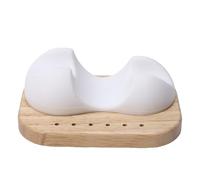 Brrnoo Support de Support de Forets à Ongles, Organisateur 6 Fentes Universelles avec Doublure en Silicone Souple pour le Stockage et L'organisation des Forets à Ongles (Porte-foret à)