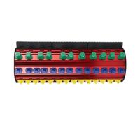 Brrnoo Support Mural pour Organisateur de Douilles et D'embouts Magnétiques avec Plateau ABS en Alliage D'aluminium, Support de Rangement pour Présentoir à Embout Amovible pour Atelier