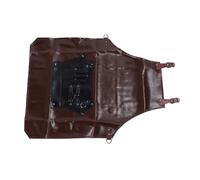 Brrnoo Tablier de Barbier Professionnel Imperméable en Cuir PU, Outil de Coupe de Cheveux pour Coiffeurs