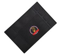 BRRNOO Tapis pour Tondeuses, Tapis de Station pour Outils de Coiffure, Patin en Silicone 45x30x1 Cm pour Postes de Travail de Salon