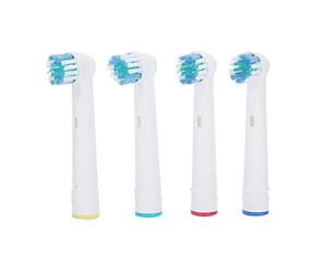 Brrnoo Têtes de Brosse à Dents électriques Compatibles, Embouts de Remplacement pour Brosses à Dents Soniques et Rotatives, Rondes, Nettoyage Profond pour la santé des Gencives