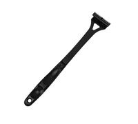 BRRNOO Tondeuse à Cheveux pour le Dos, Outil de Toilettage pour le Corps, Poignée Allongée de 44 Cm, Pas d'électricité Nécessaire, Conception Pliable avec Tête de Coupe de Précisi (BLACK)