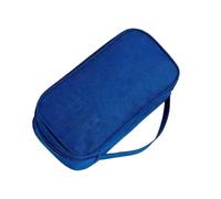Brrnoo Trousse D'urgence Portable avec Multiples Compartiments en Tissu Oxford pour Maison Voyage école Transport Rangement (Grand Bleu)
