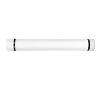 Brrnoo Tube de Rangement Télescopique pour Dessins, Idéal pour Les Affiches, Les Documents et Les œuvres d'art, Facile à Transporter avec Un Design Convivial (White)