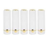 BRRNOO Tubes de Brillant à Lèvres Vides, 5 Pièces, Portables, à Faire Soi-même, Contenants de Brillant à Lèvres, de Baume à Lèvres, pour Outil Cosmétique