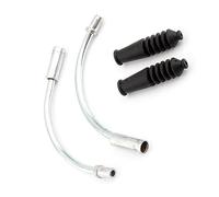 BRRNOO Tuyau de Guidage de Câble de Frein V-Brake pour VTT, Coude à 110 Degrés JS