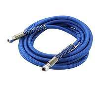 Brrnoo Tuyau de Vapeur en Caoutchouc de Silicone de 5 M, Haute Pression 4 MPa pour Fer et Chaudière, avec Haute Température et Longue Durée de Vie