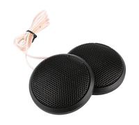 Brrnoo Tweeters, Tweeters pour Haut-Parleur Audio Automobile avec Colle Ronde 1 Paire pour la Plupart des Modèles