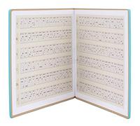 Brrnoo Ukulélé d'Accords Cheatheet, Ukulele Stand Learn Scales Keys and Accords Portable Art Book Guitar Chord Chart pour Soprano Concert Tenor Uke