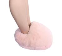 Brrnoo USB Chauffe-pieds Coussin Chauffage électrique Hiver Bureau Chauffage Pantoufles Chaussures Bleu Clair (Rose)
