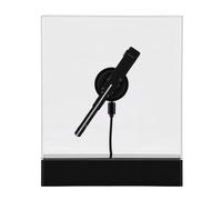 BRRNOO Ventilateur Holographique 3D [Affichage Holographique Personnalisable], écran LED avec Contrôle par Application, Couvercle Acrylique, Carte Mémoire 4 Go, 1500
