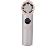Brrnoo Ventilateur Portable Mini, Mini Ventilateur Personnel avec Turbine de Refroidissement Haute Vitesse, Col Flexible Ajustable à 360°, Fonctionnement Silencieux, Fonction de R
