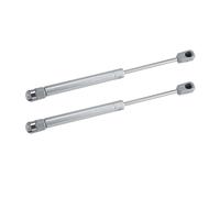 Brrnoo Vérins à Gaz, Charnières à Ressort, 2 Pièces, Alliage de Zinc, Support de Levage de Porte de Placard à Fermeture Douce avec Connecteur épais et Amortisseur en Plastique Résistant (120N (12kg))