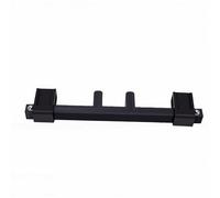 Brrnoo Verrouillage Universel de sécurité pour Robinet à Double Poignée, Protection Enfant et Animaux Domestiques, Installation sans Outils, Réglable, (Verrou de robinet universel noir à double