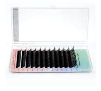 Brrnoo Volume Extension des Cils Faciles Easy Black Soft Y Shape Self Fanning Fanning Lash Extensions Personal and Salon Use (8~14mix (mixtes))