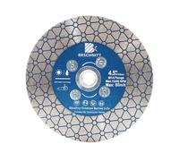 BRSCHNITT Disque Diamant Carrelage 115mm - Double Face Coupe Meulage Lame Scie Diamant avec M14 Bride pour Porcelaine Céramique Marbre Granit Pierre Artificielle pour Meuleuse d'angle