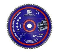 BRSCHNITT Scie Circulaire Métal 305mm - Disque Coupe Métal 60T Arbor:15.875mm pour Acier Ferreux Tube D'acier