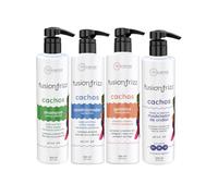 Brscience Fuzionfrizz Curl Styler Kit anti-frisottis shampooing, après-shampooing, gélatine coiffante et crème peignante 4 x 500 ml
