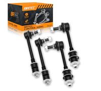 BRTEC Lot de 4 maillons d'extrémité de barre stabilisatrice avant et arrière pour Toyota 4RUNNER 1996 1997 1998 1999 2000 2001 2002, fabriqués à partir de matériaux de haute qualité pour une