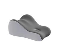BRTHFORU Coussin de Positionnement pour l‘Intimité du Couple, Support Lombaire Ergonomique en Mousse à Mémoire de Forme Relaxante, Oreiller de Soutien Multifonctionnel Dos et Jambes (Gris Foncé)